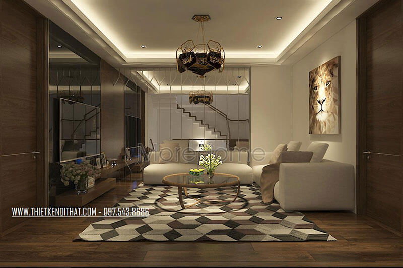 Sofa biệt thự hiện đại